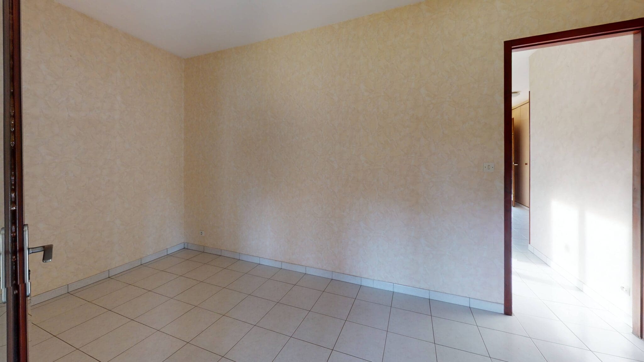 Chambre maison Arès visite virtuelle Matterport